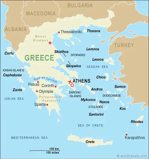 Greece Map