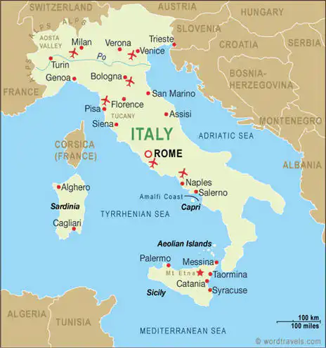 Italy Map
